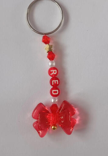 &#39;Red&#39; keychain