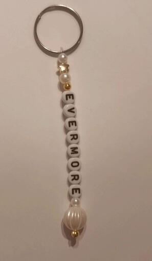 &#39;Evermore&#39; keychain Sold